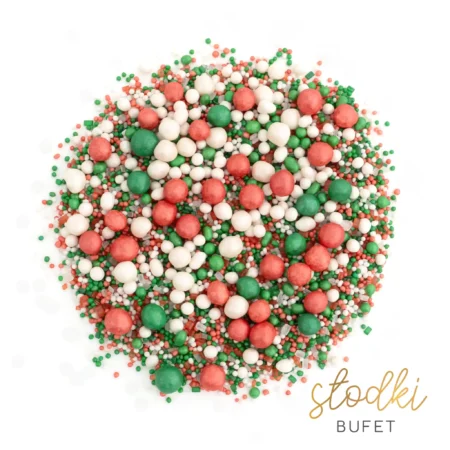 Christmas Pearl Core Sweet buffet +Strooisels+sprinkles+słodki buffet