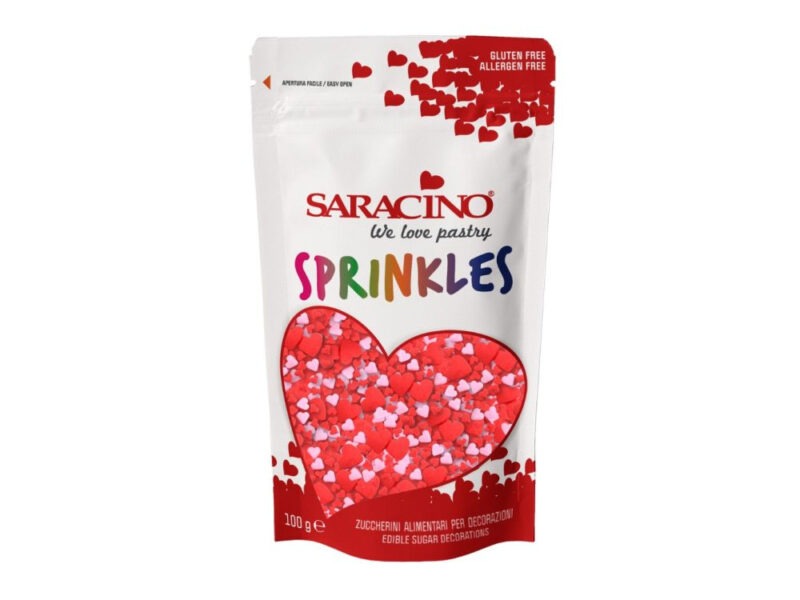 love & hearts sprinkles saracino sugar garden