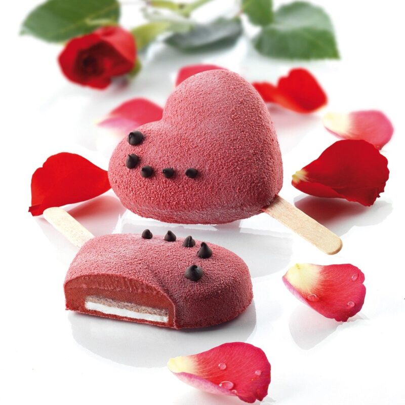 Silikomart Ice Cream Mould Mini Heart