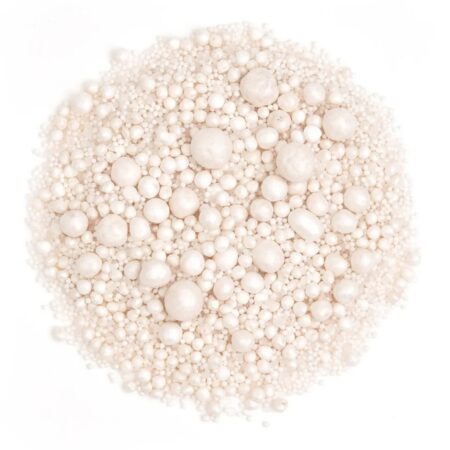 White pearl core sprinkles sweet buffet 90g (2)