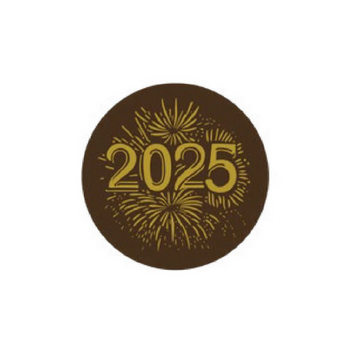 Callebaut Chocoladedecoratie Nieuwjaar 2025