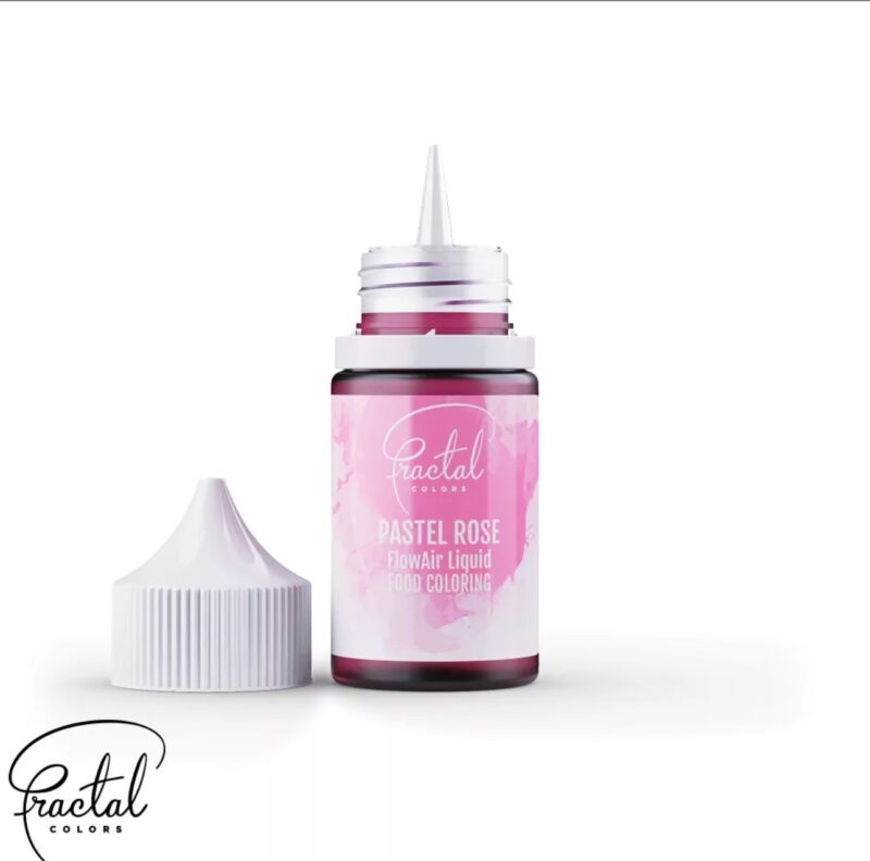 Fractal - Airbrush FlowAir Liquid Food Coloring - pastel Pink   - 30g - Afbeelding 2