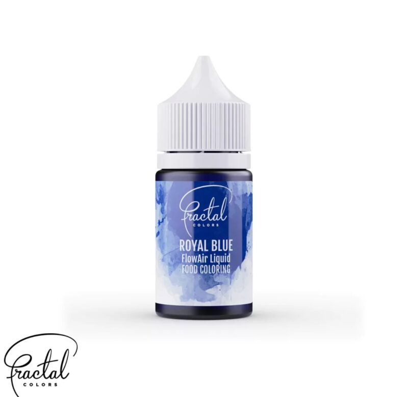 Fractal - Airbrush FlowAir Liquid Food Coloring -  Royal Blue  - 30g