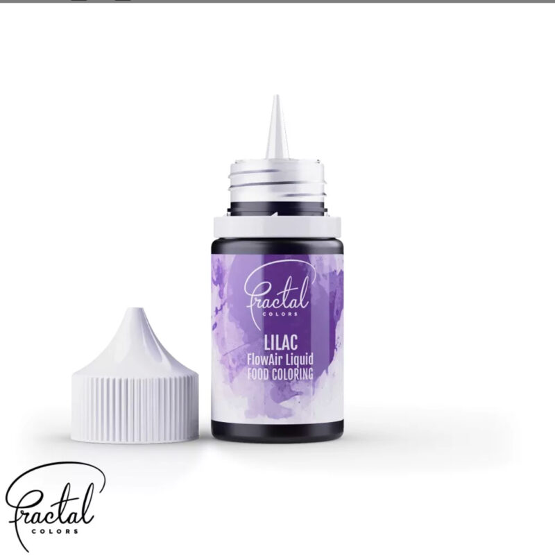 Fractal - Airbrush FlowAir Liquid Food Coloring - Lilac   - 30g - Afbeelding 2