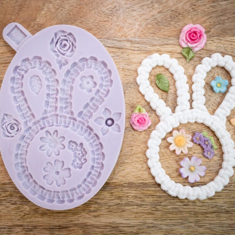 Karen Davies Silicone Mould - Macrame Bunny